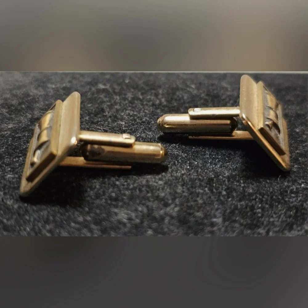 Vintage RX Pharmacist Apothecary Mortar Pestle Cufflinks